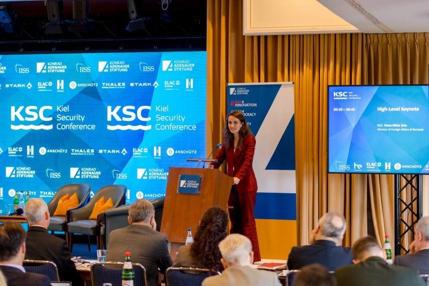 foto oana toiu la kiel marea neagra are un rol geopolitic si economic critic pentru conectarea cu asia foto oana toiu la kiel marea neagra are un rol geopolitic si economic critic pentru conectarea cu asia