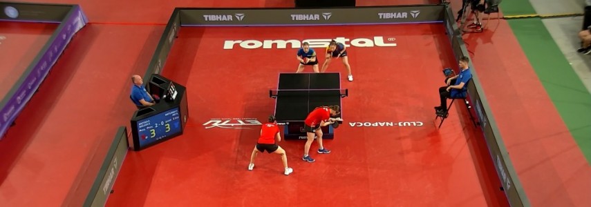 Sursa foto: captură Facebook (Federația Română de Tenis de Masă) 