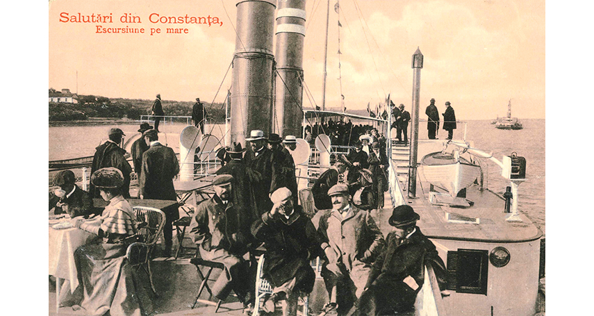 1903 Excursiune cu vaporul