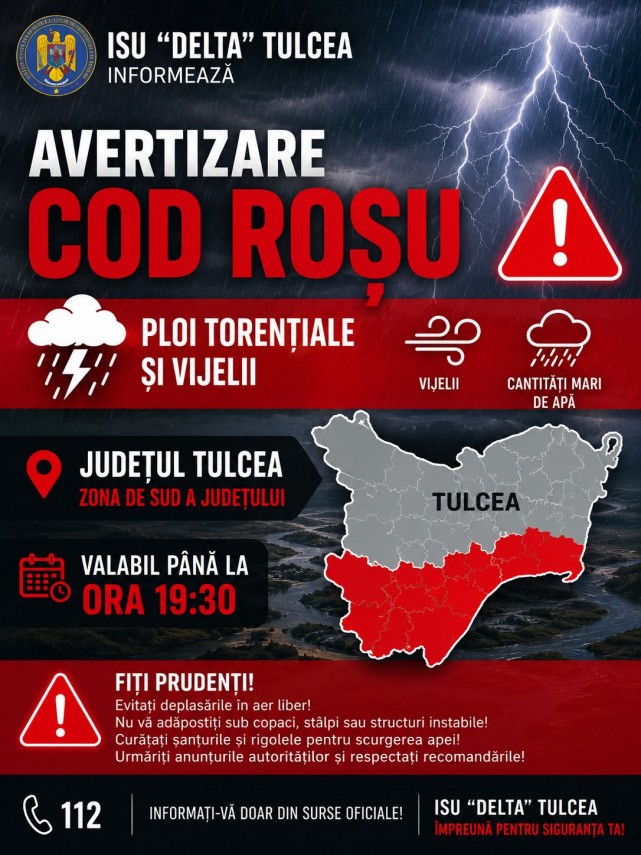 Sursa foto; ISU Delta Tulcea
