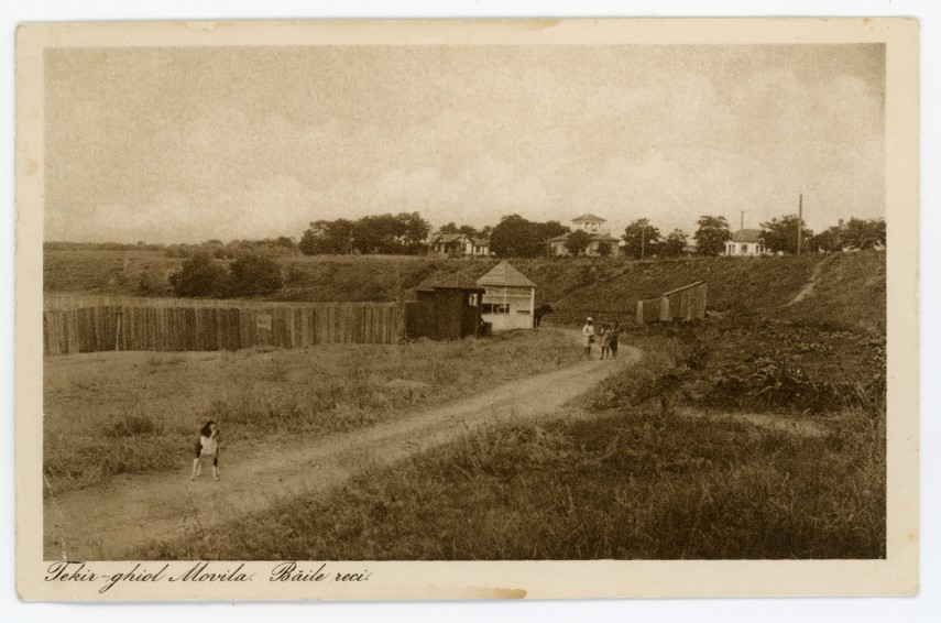 1890. Techirghiol Movila. Băile reci