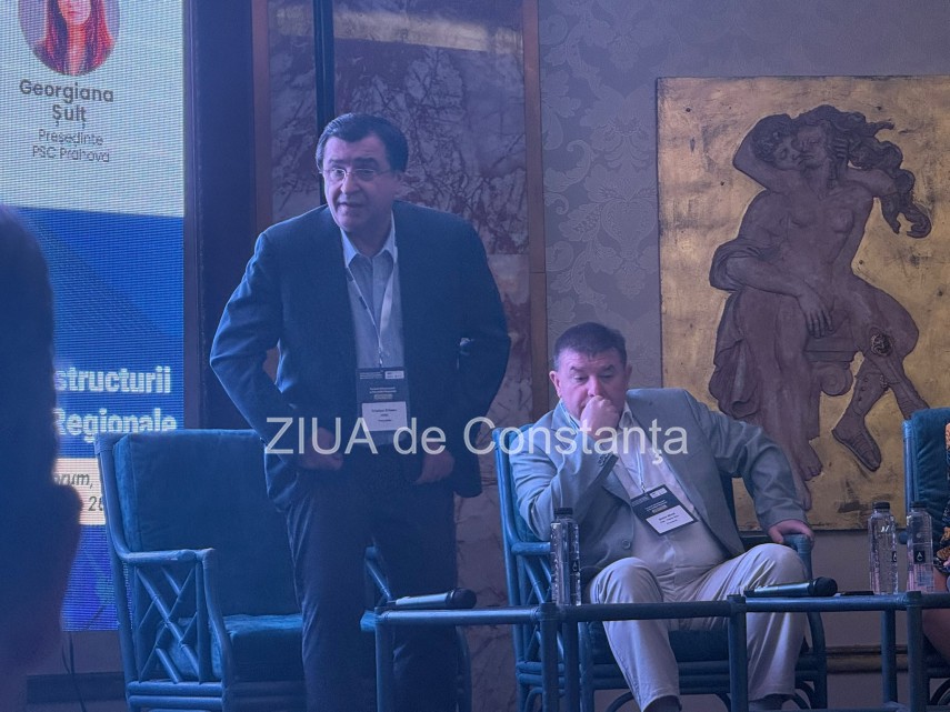 Cristian Erbașu, președinte Federația Patronatelor Societăților din Construcții; Ștefan Moldt, președinte PSC Vest