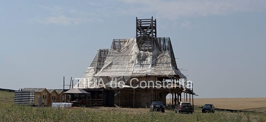 foto video imagini exclusive iata cum arata santierul blocat al bisericii lui becali de la techirghiol foto video imagini exclusive iata cum arata santierul blocat al bisericii lui becali de la techirghiol