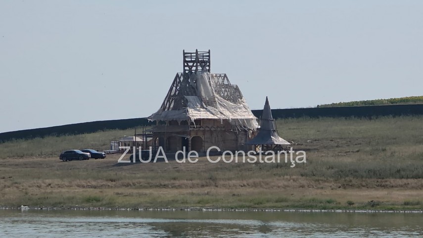 foto video imagini exclusive iata cum arata santierul blocat al bisericii lui becali de la techirghiol foto video imagini exclusive iata cum arata santierul blocat al bisericii lui becali de la techirghiol