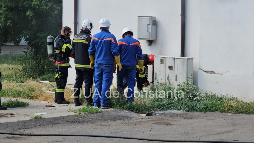 foto video incendiu in zona abator din constanta pompierii intervin la fata locului 944735 foto video incendiu in zona abator din constanta pompierii intervin la fata locului 944735
