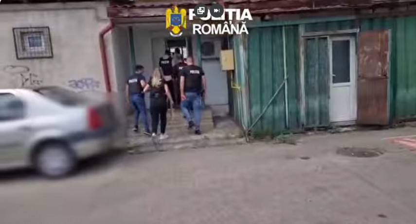 Sursa foto: Captură video Poliția Română