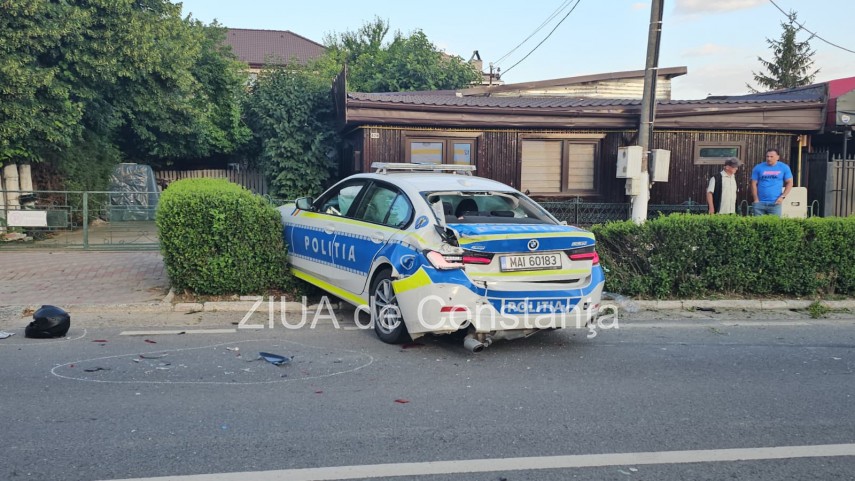 foto video accident grav in 2 mai o autospeciala de politie si o motocicleta lovite de un autocar trei foto video accident grav in 2 mai o autospeciala de politie si o motocicleta lovite de un autocar trei