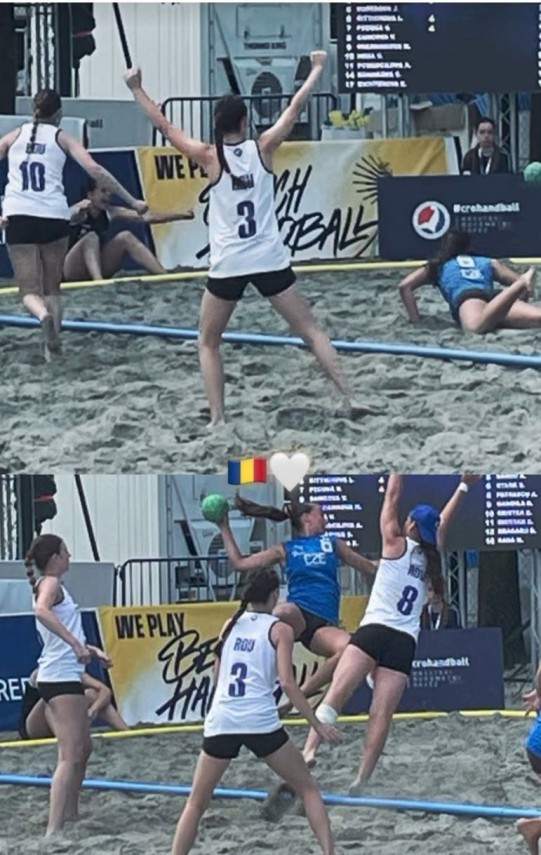 beach handball elena axente de la css1 constanta pe locul 11 cu romania la campionatul european u 17 beach handball elena axente de la css1 constanta pe locul 11 cu romania la campionatul european u 17