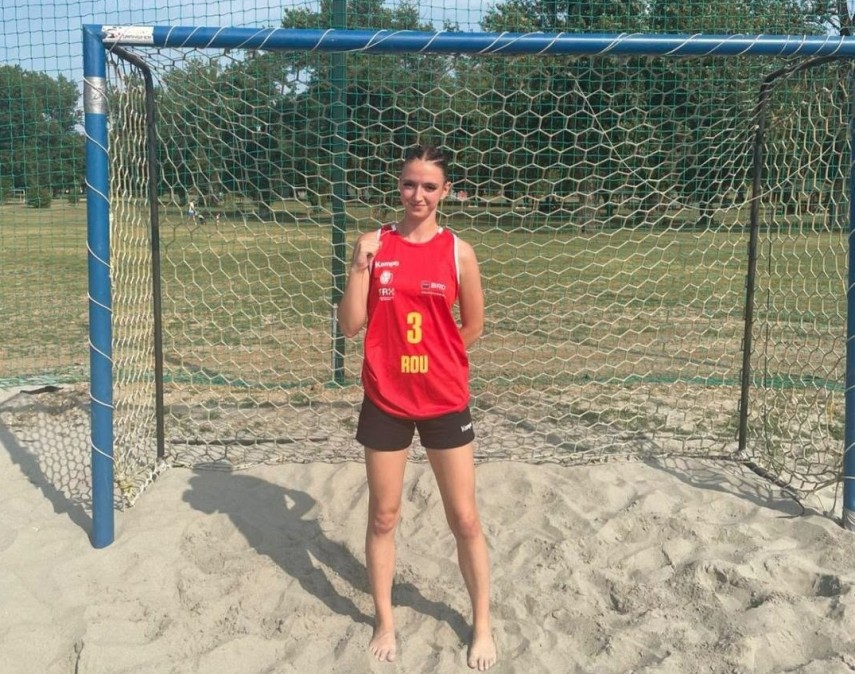 beach handball elena axente de la css1 constanta pe locul 11 cu romania la campionatul european u 17 beach handball elena axente de la css1 constanta pe locul 11 cu romania la campionatul european u 17