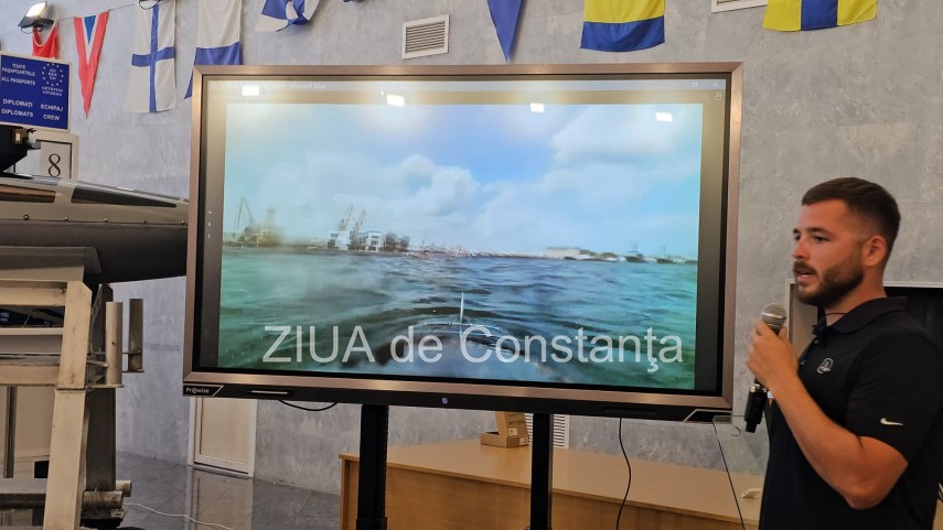 foto video securitate de ultima generatie in portul constanta garda de coasta testeaza o platforma maritima foto video securitate de ultima generatie in portul constanta garda de coasta testeaza o platforma maritima