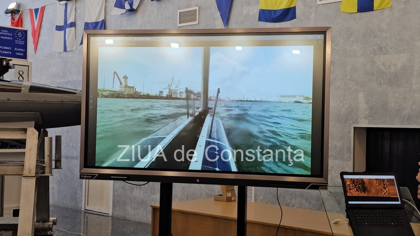 foto video securitate de ultima generatie in portul constanta garda de coasta testeaza o platforma maritima foto video securitate de ultima generatie in portul constanta garda de coasta testeaza o platforma maritima