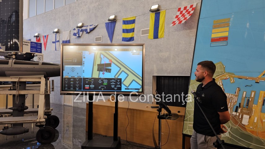 foto video securitate de ultima generatie in portul constanta garda de coasta testeaza o platforma maritima foto video securitate de ultima generatie in portul constanta garda de coasta testeaza o platforma maritima