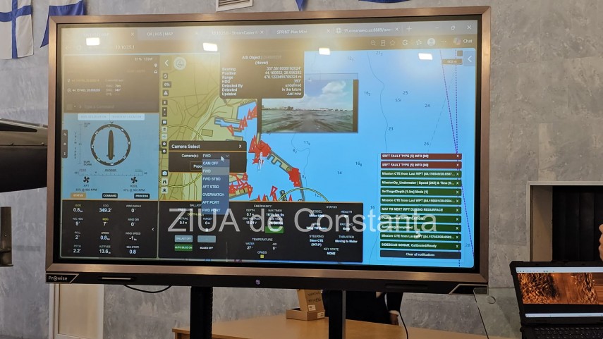 foto video securitate de ultima generatie in portul constanta garda de coasta testeaza o platforma maritima foto video securitate de ultima generatie in portul constanta garda de coasta testeaza o platforma maritima