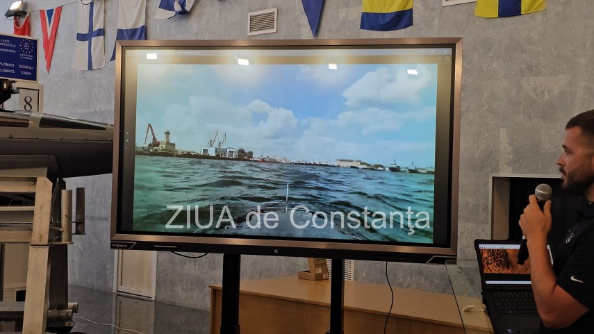 foto video securitate de ultima generatie in portul constanta garda de coasta testeaza o platforma maritima foto video securitate de ultima generatie in portul constanta garda de coasta testeaza o platforma maritima