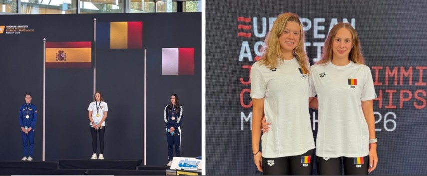 Natatie: Daria Silisteanu, de la CSM Constanta, a castigat titlul european la junioare, cu un nou record national! (P)
