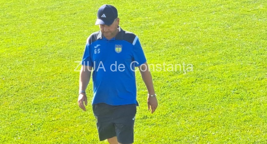 Gabriel Șimu, antrenorul Portului Constanța. Sursa foto: ZIUA de Constanța