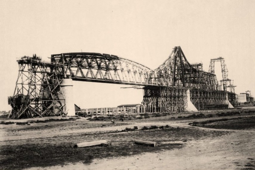 1890. Podul de la Cernavoda