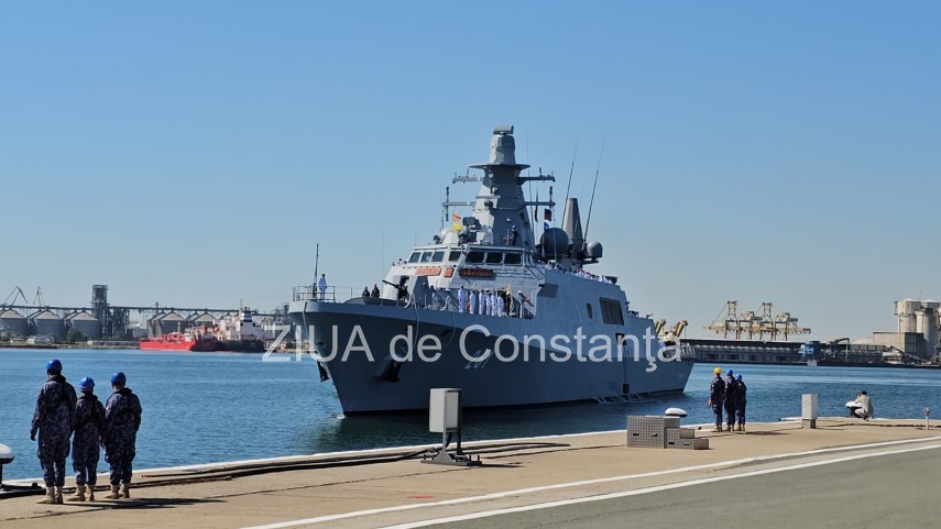 corveta contraamiral august roman ajunge vineri in portul militar constanta ceremonie oficiala organizata corveta contraamiral august roman ajunge vineri in portul militar constanta ceremonie oficiala organizata