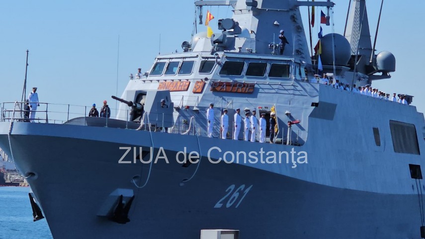 corveta contraamiral august roman ajunge vineri in portul militar constanta ceremonie oficiala organizata corveta contraamiral august roman ajunge vineri in portul militar constanta ceremonie oficiala organizata