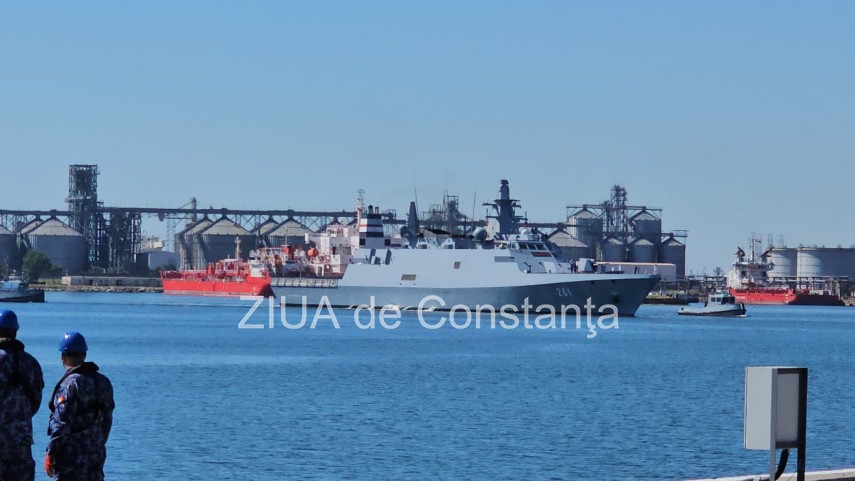 corveta contraamiral august roman ajunge vineri in portul militar constanta ceremonie oficiala organizata corveta contraamiral august roman ajunge vineri in portul militar constanta ceremonie oficiala organizata