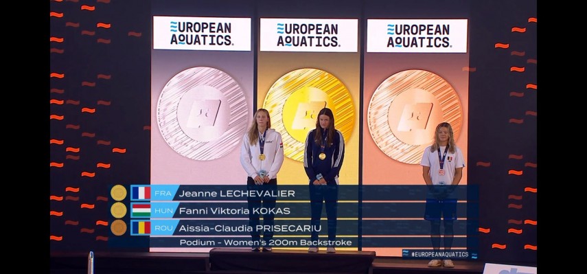 foto bronz pentru aissia prisecariu la europenele de juniori sportiva de la csm constanta pe podium la foto bronz pentru aissia prisecariu la europenele de juniori sportiva de la csm constanta pe podium la