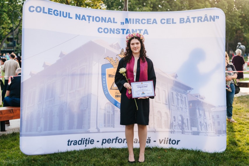 Iarina Georgescu, Colegiul Național Mircea cel Bătrân Constanța