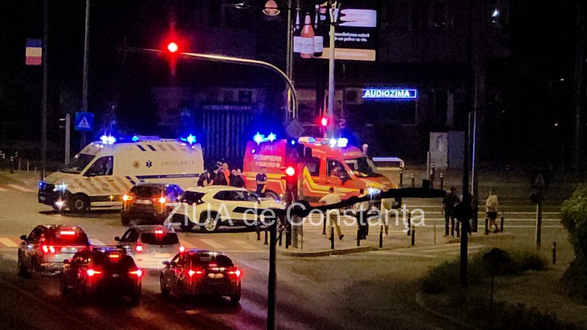 foto video accident rutier intre o motocicleta si un autoturism in zona icil din constanta 946010 foto video accident rutier intre o motocicleta si un autoturism in zona icil din constanta 946010