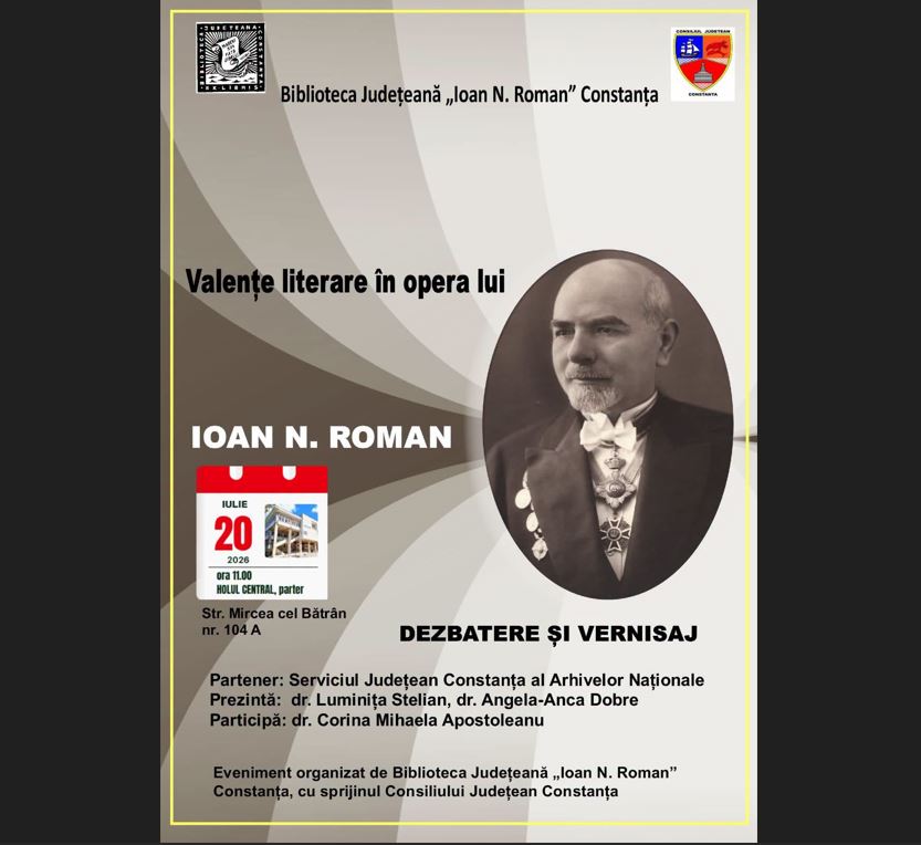 Sursa foto: Facebook Biblioteca Județeană Constanța