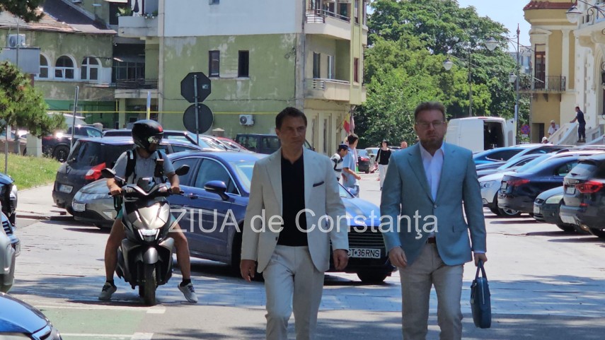 FOTO+VIDEO.Fostul primar al Mangaliei Cristian Radu vrea sa scape de controlul judiciar! Termen la Curtea de Apel Constanta 