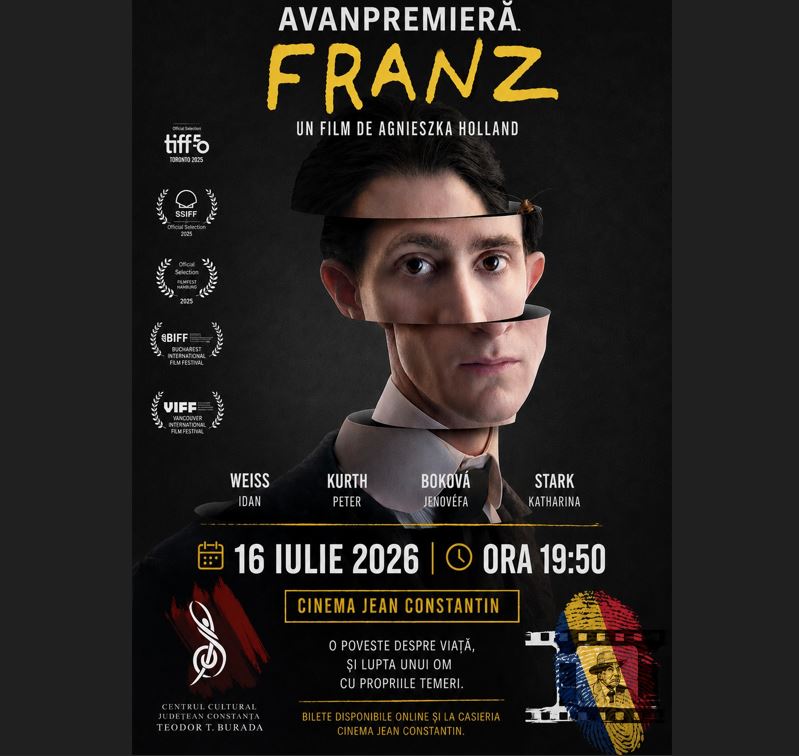 Franz- filmul inspirat de viata lui Franz Kafka, in avanpremiera la Constanta (P)  