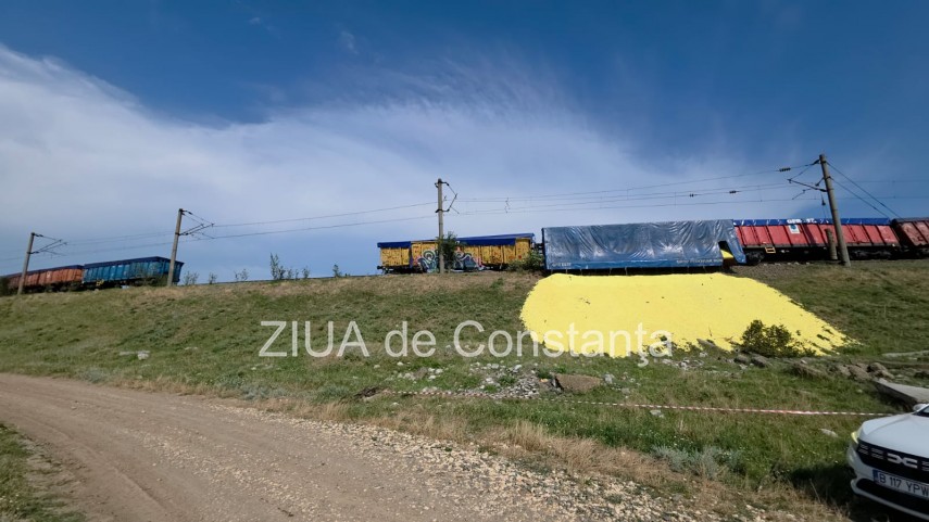 un vagon s a rasturnat iar alte patru au deraiat in regionala cfr palas din constanta 946242 un vagon s a rasturnat iar alte patru au deraiat in regionala cfr palas din constanta 946242