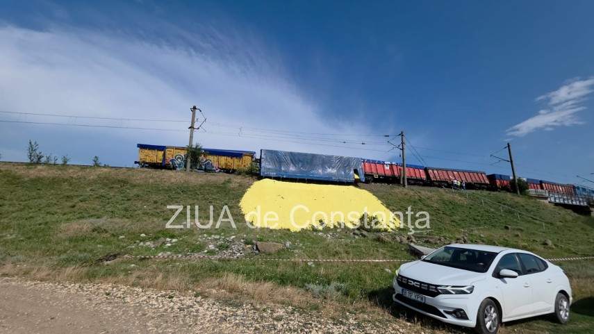 un vagon s a rasturnat iar alte patru au deraiat in regionala cfr palas din constanta 946242 un vagon s a rasturnat iar alte patru au deraiat in regionala cfr palas din constanta 946242