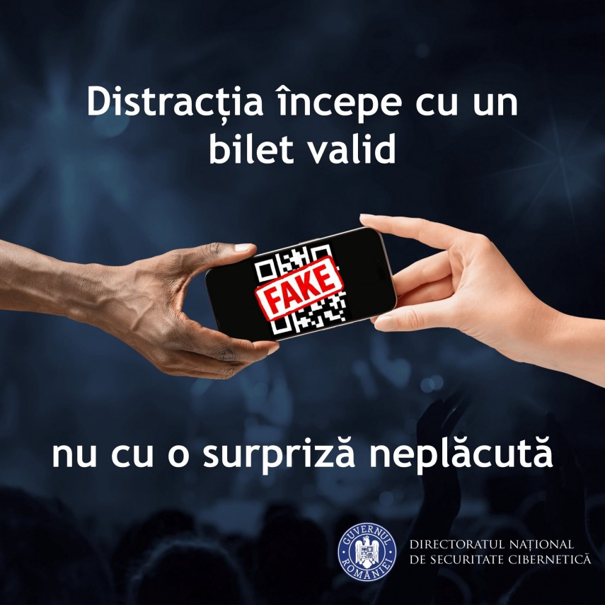 DNSC avertizeaza asupra fraudelor cu bilete la festivaluri si evenimente! Cumparati doar din surse oficiale