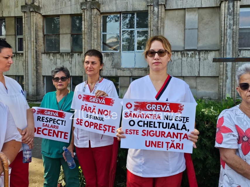foto video greva de avertisment in spitalele din constanta medicii si personalul sanitas protesteaza foto video greva de avertisment in spitalele din constanta medicii si personalul sanitas protesteaza