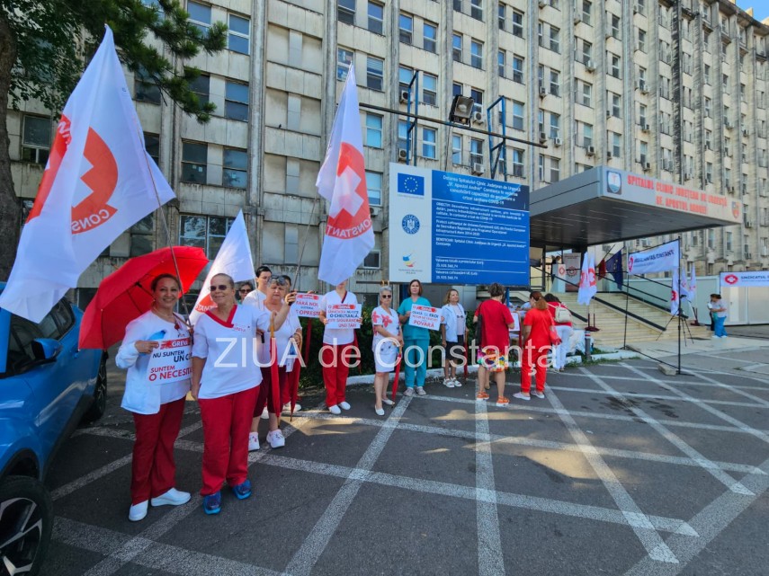 foto video greva de avertisment in spitalele din constanta medicii si personalul sanitas protesteaza foto video greva de avertisment in spitalele din constanta medicii si personalul sanitas protesteaza