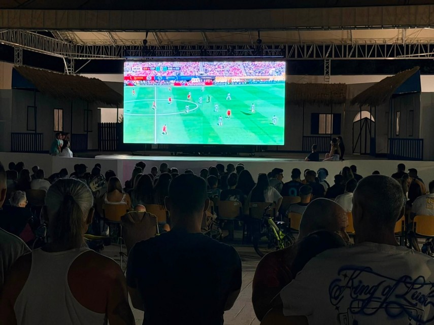 finala campionatului mondial 2026 urmarita pe impresionantul ecran led din centrul civic al comunei cumpana finala campionatului mondial 2026 urmarita pe impresionantul ecran led din centrul civic al comunei cumpana