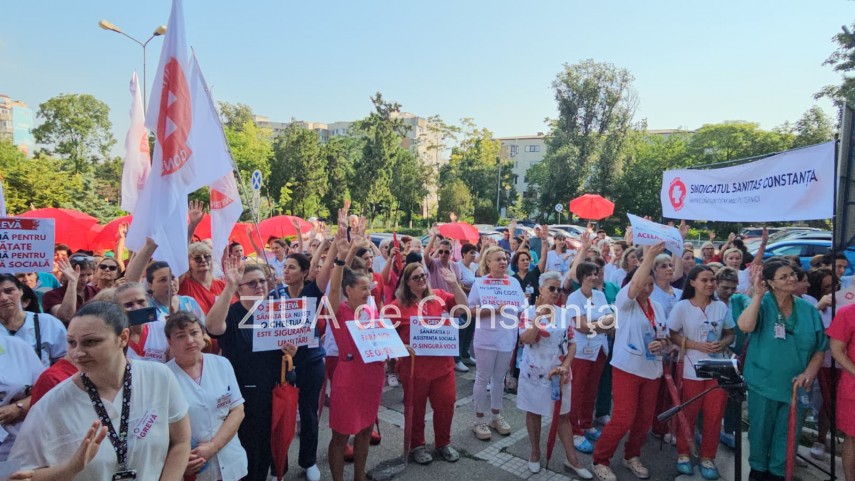 foto video greva de avertisment in spitalele din constanta medicii si personalul sanitas protesteaza foto video greva de avertisment in spitalele din constanta medicii si personalul sanitas protesteaza