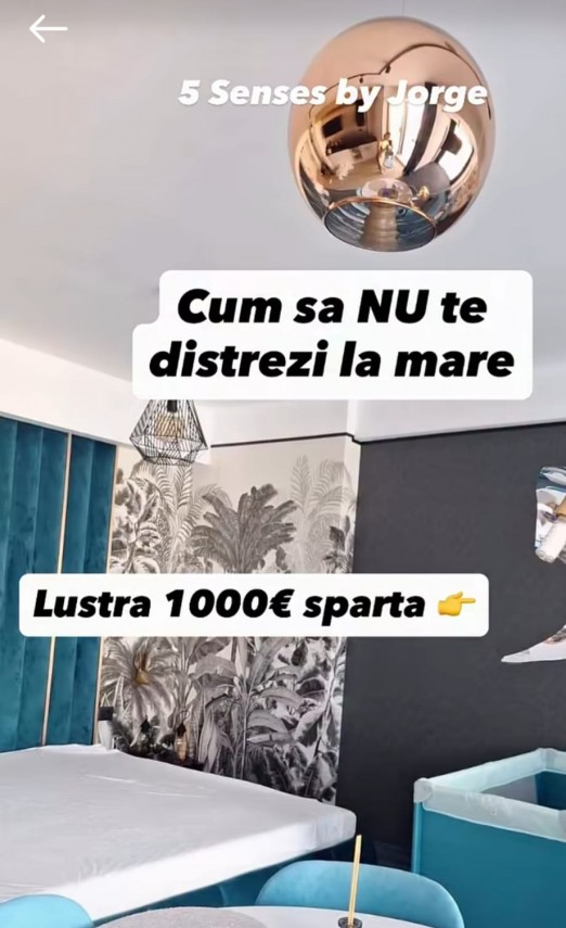 Sursă foto: Captură/Instagram jorgeofficial.ro