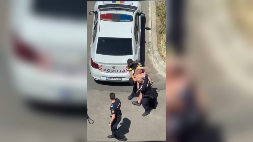 Intervenție a polițiștilor în zona Mamaia Summerland