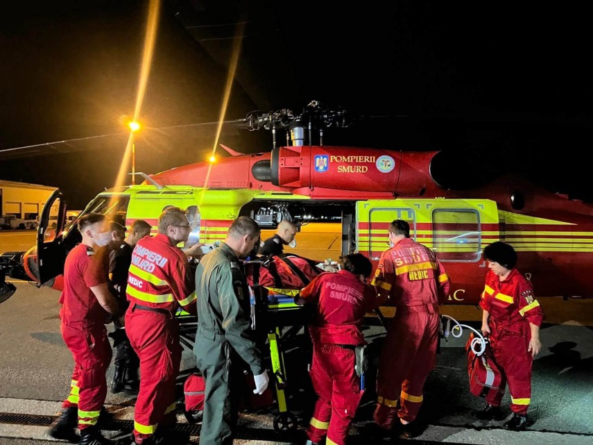 Sursă foto: Facebook/Departamentul pentru Situaţii de Urgenţă