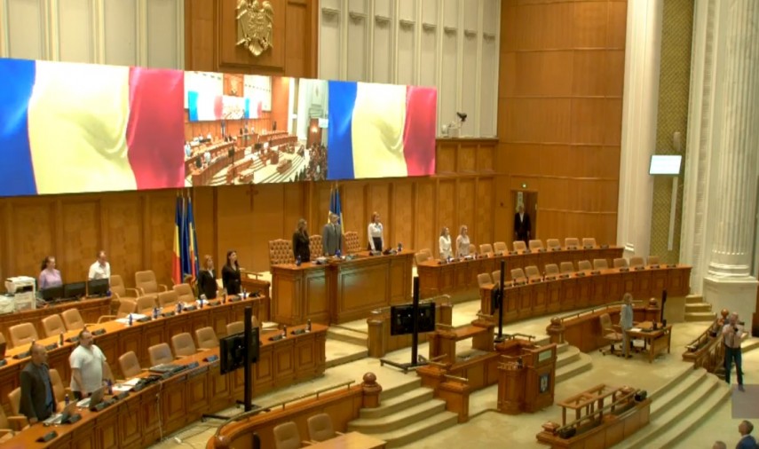Sursă foto: Captură foto/Facebook/Camera Deputaților