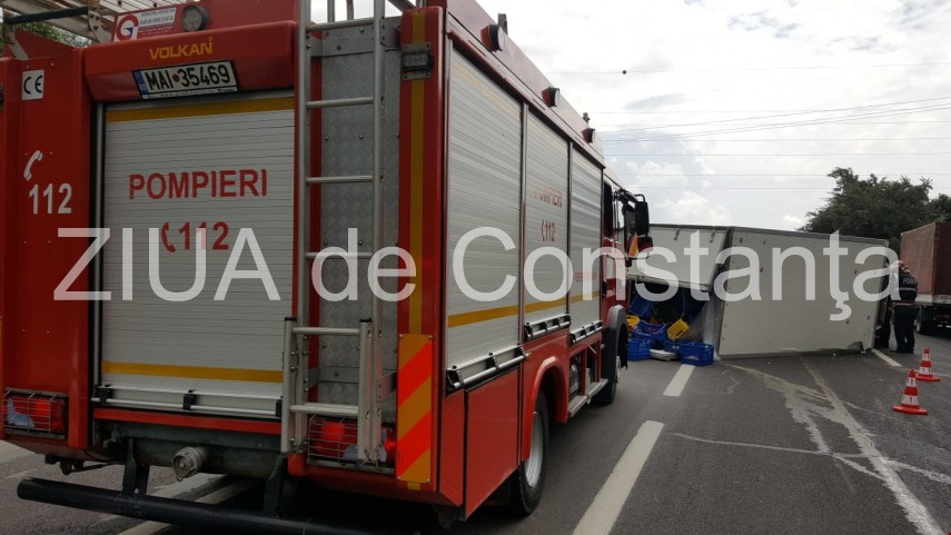 Grav accident rutier intre Agigea si Techirghiol! Doua victime, incarcerate 