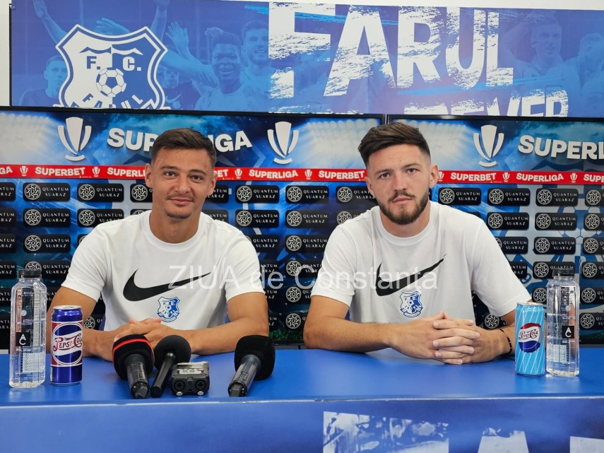 Valentin Țicu și Dan Sîrbu. Sursa foto: ZIUA de Constanța