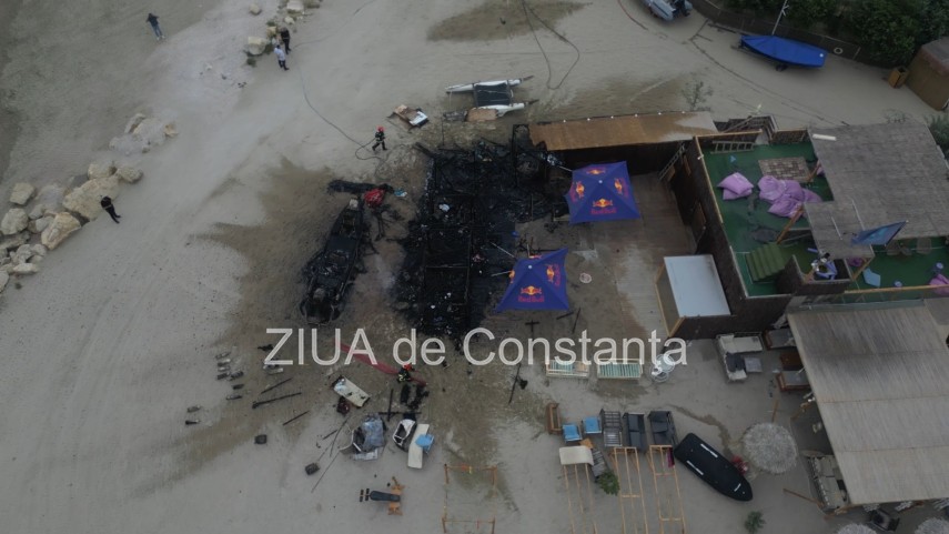 foto video imagini din drona de pe plaja din constanta dupa incendiul devastator mai multe echipamente foto video imagini din drona de pe plaja din constanta dupa incendiul devastator mai multe echipamente