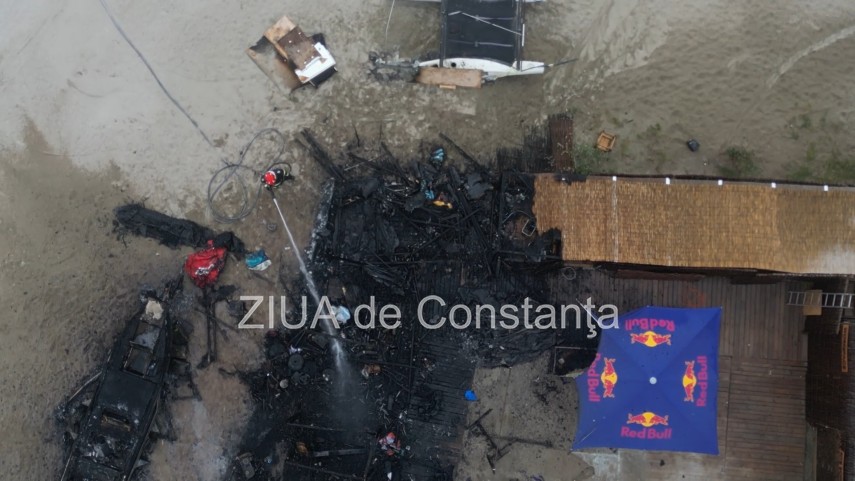 foto video imagini din drona de pe plaja din constanta dupa incendiul devastator mai multe echipamente foto video imagini din drona de pe plaja din constanta dupa incendiul devastator mai multe echipamente