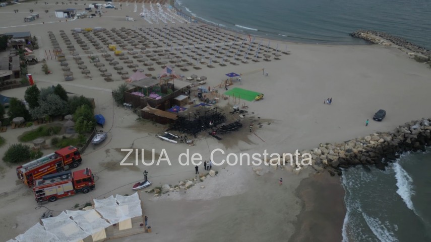 foto video imagini din drona de pe plaja din constanta dupa incendiul devastator mai multe echipamente foto video imagini din drona de pe plaja din constanta dupa incendiul devastator mai multe echipamente