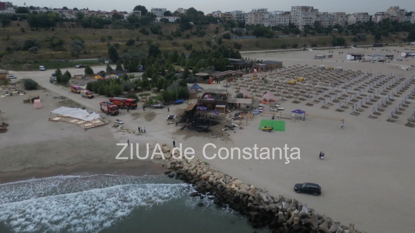 foto video imagini din drona de pe plaja din constanta dupa incendiul devastator mai multe echipamente foto video imagini din drona de pe plaja din constanta dupa incendiul devastator mai multe echipamente