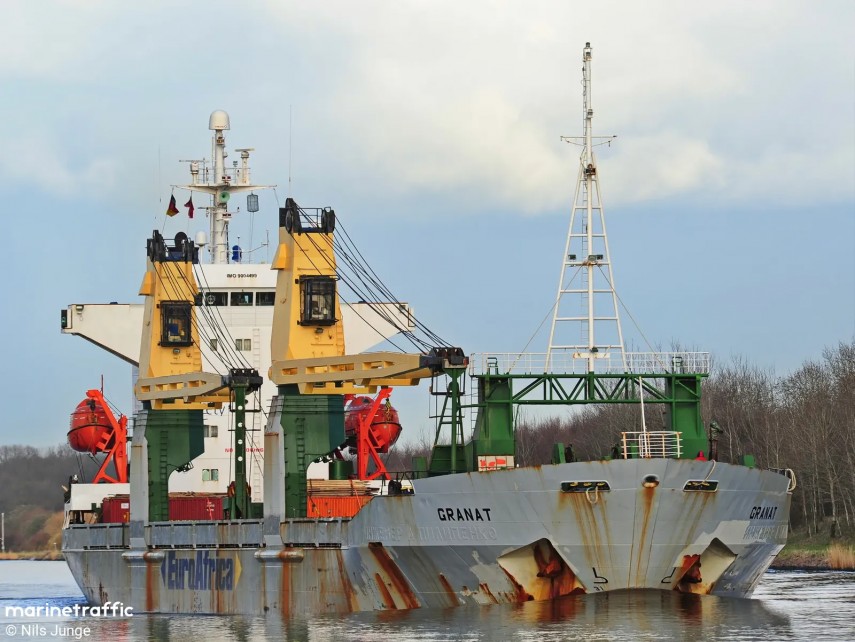 Nava „Cindy”. Sursă foto: marinetraffic.com