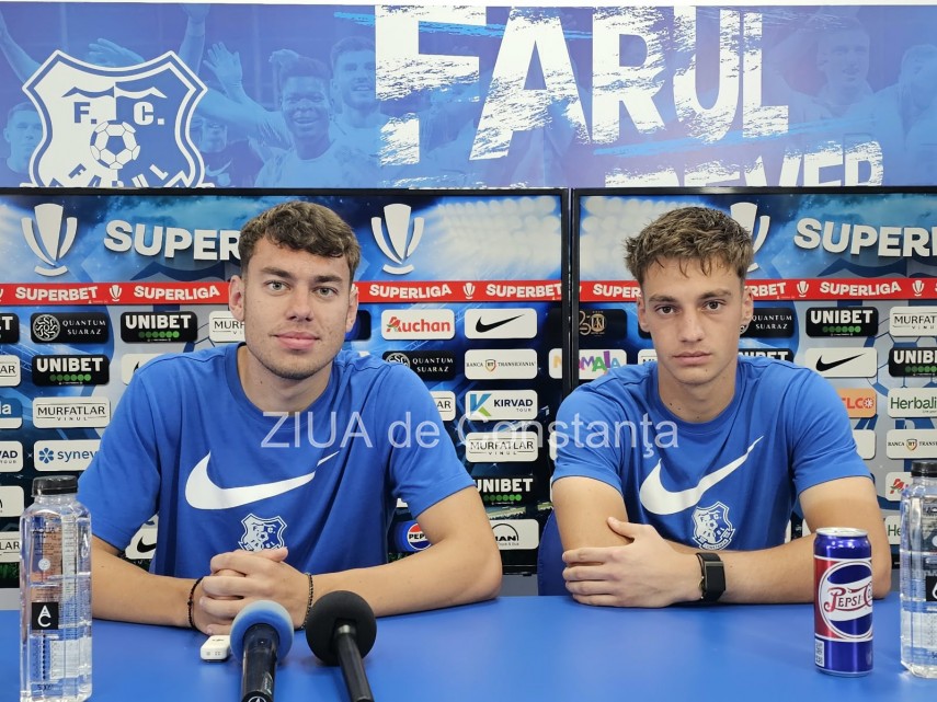 Eduard Radaslavescu și Rafael Munteanu. Sursa foto: ZIUA de Constanța
