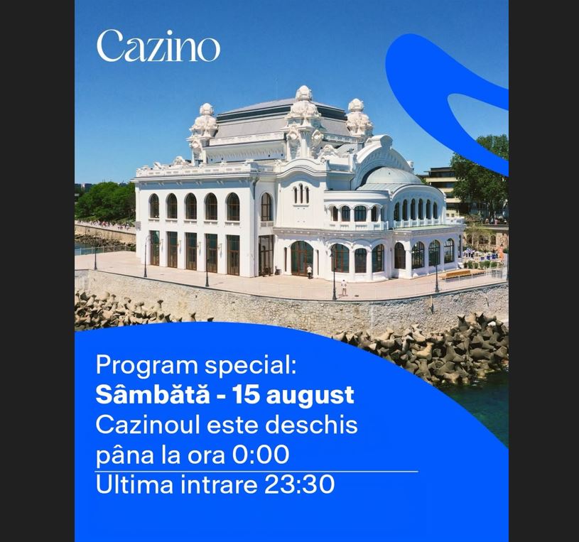 Sursa foto: Facebook Cazino Constanța